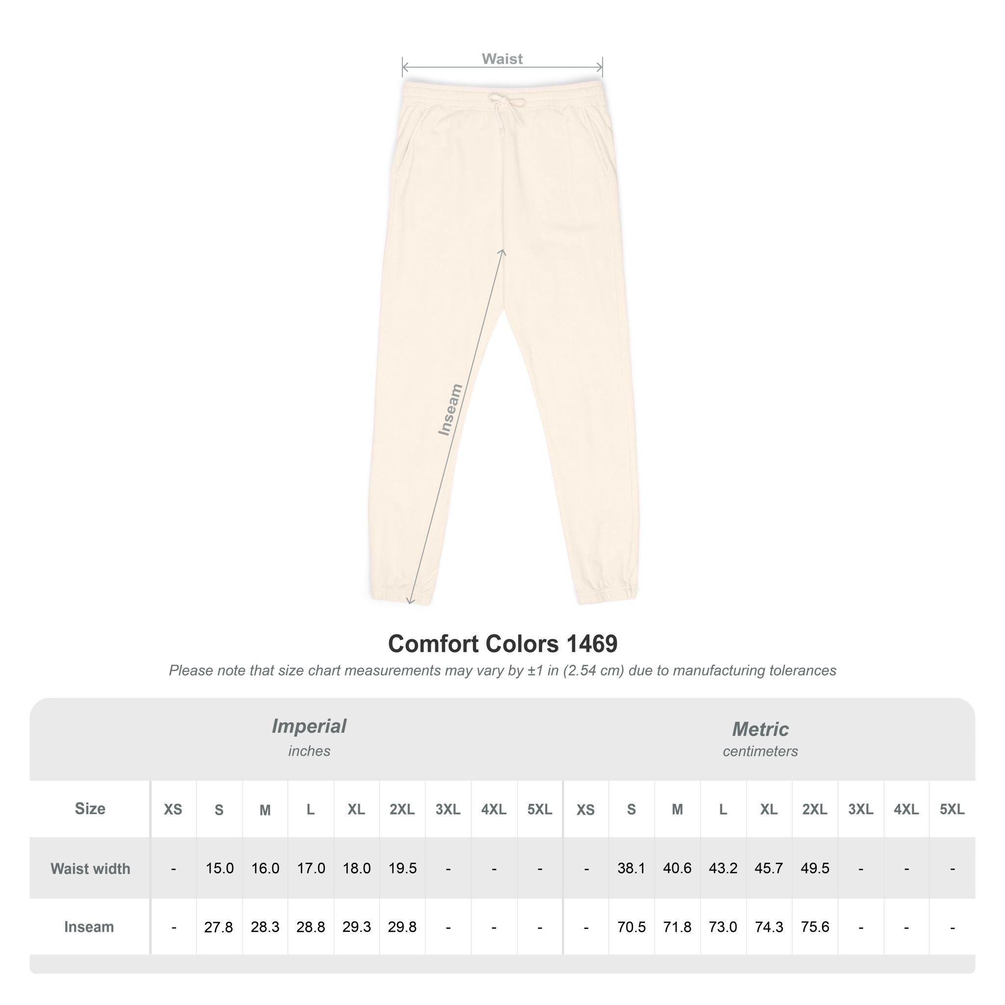 Comfort Colors Fleece Climb Your Mountain Sweatpants