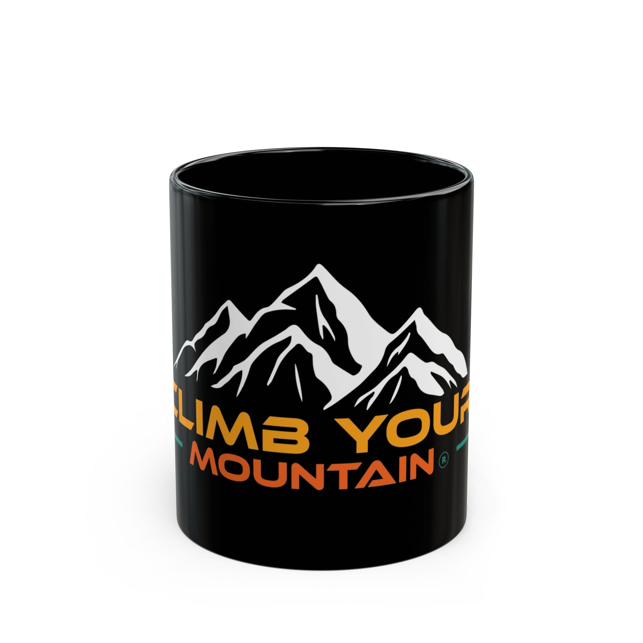 Mountain Climbing Motivational Mug, Drinkware for Adventurers, Gift for Hikers, Inspirational Coffee Cup, Office Mug