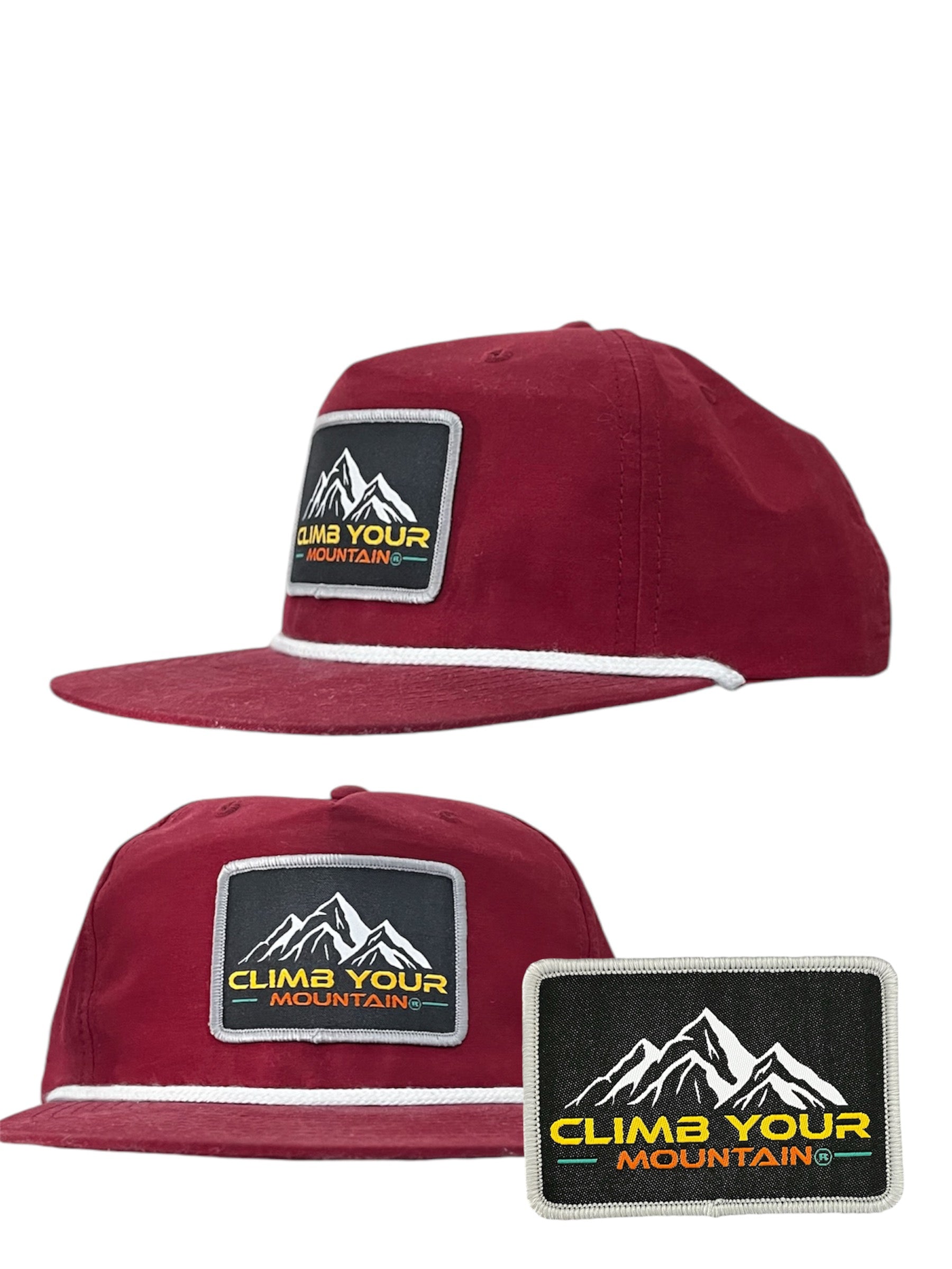 Climb Your Mountain Outdoor Rope Snapback