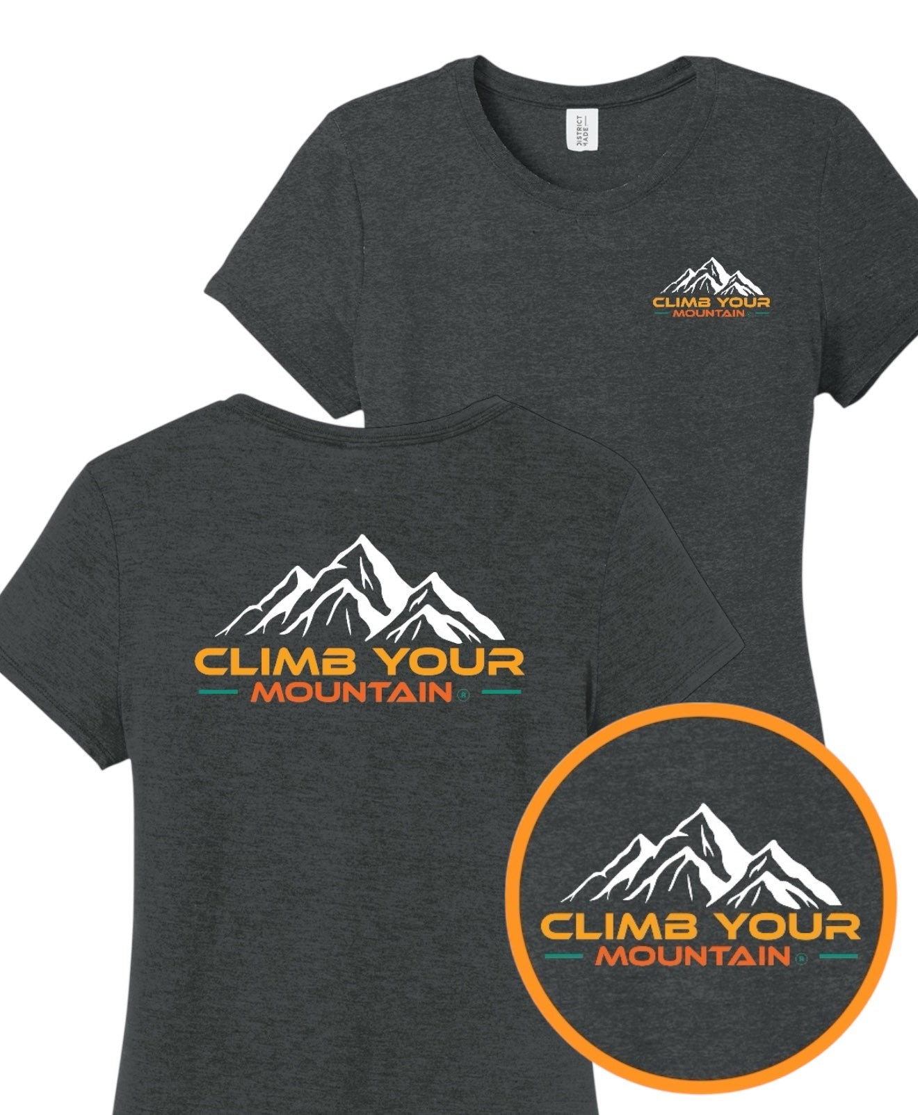 Women's Climb Your Mountain Tri-Blend Soft T-Shirt
