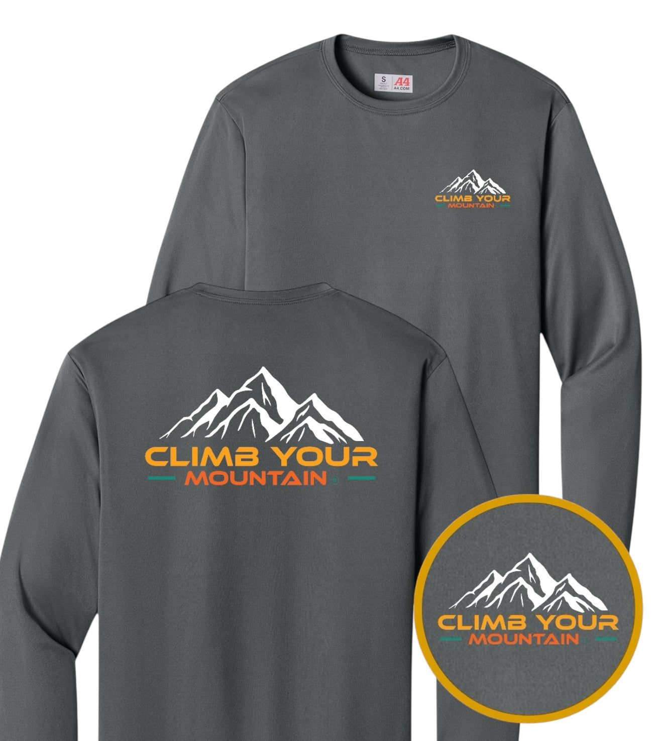 Performance Cooling Climb Your Mountain Long Sleeve