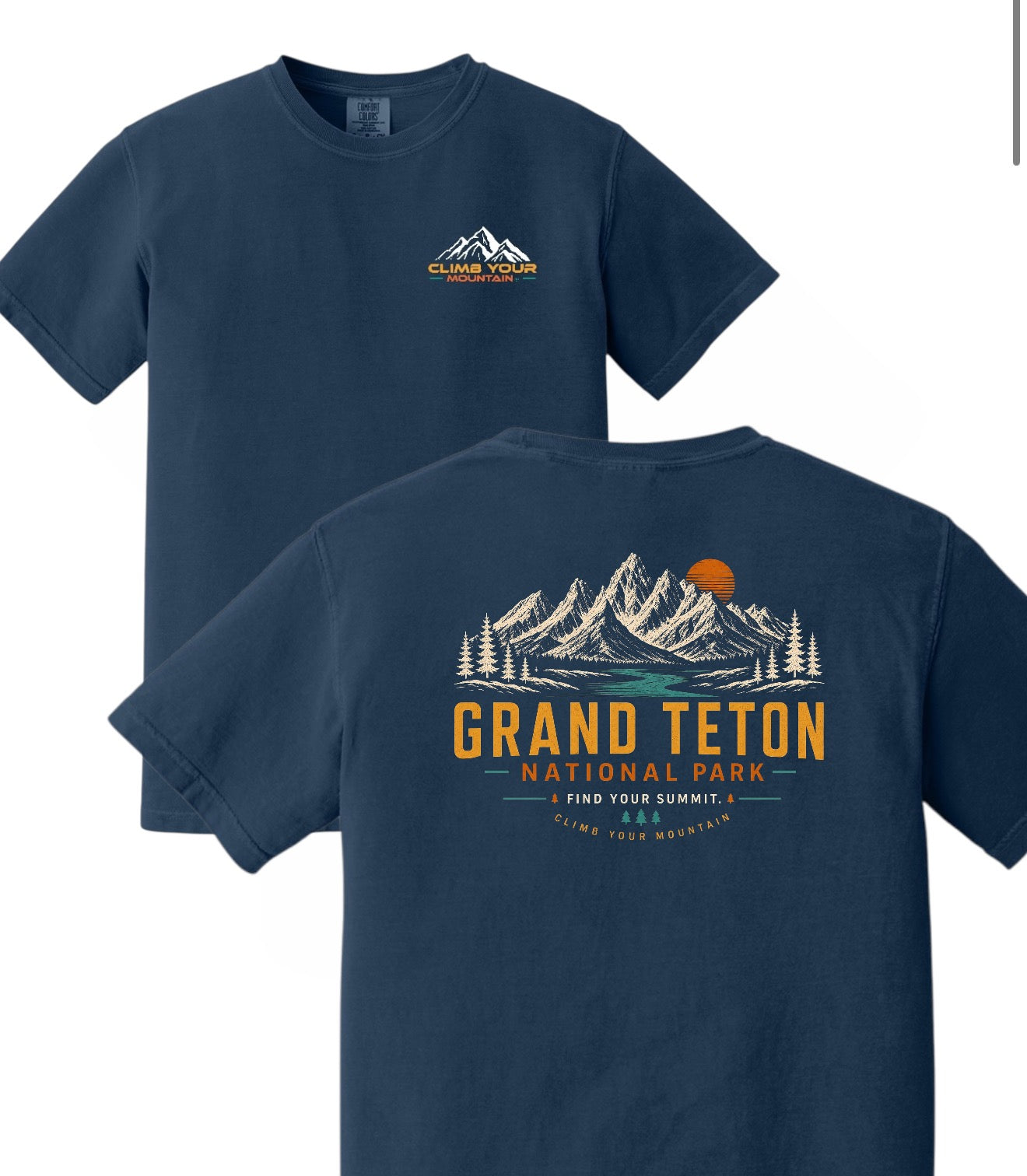 Unisex Grand Teton T-Shirt Comfort Colors