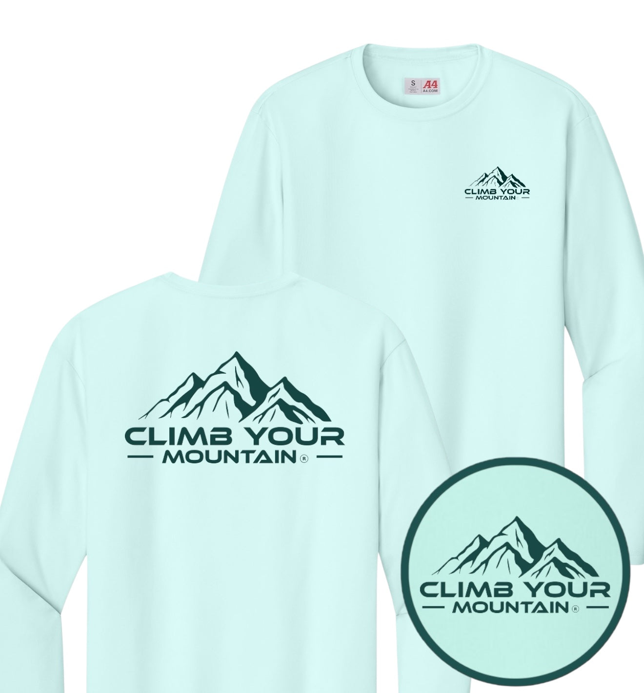 Performance Cooling Climb Your Mountain Long Sleeve
