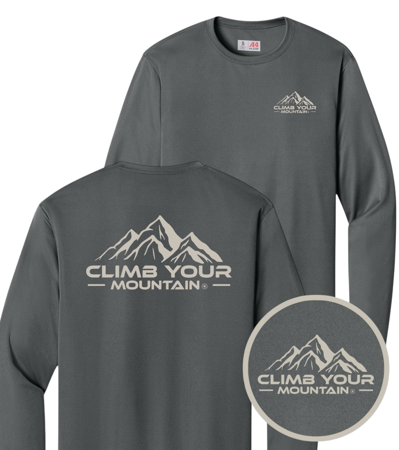 Performance Cooling Climb Your Mountain Long Sleeve